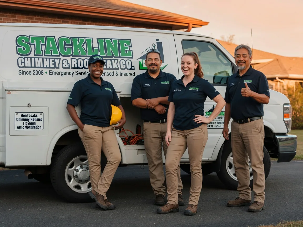 Chimney flashing repair company in Cranesville, PA